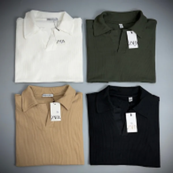 Camisa Polo Zara Italiana
